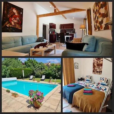 Alsace Bas-rhin Logis Independant Avec Piscine Privee Appartement *