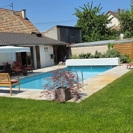 Alsace Bas-rhin Logis Independant Avec Piscine Privee * Alteckendorf
